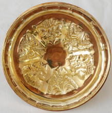 Irish sterling silver gilt Ciborium